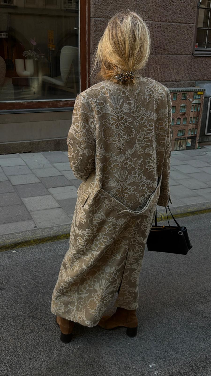 Uma Wang Jacquard Norr Coat