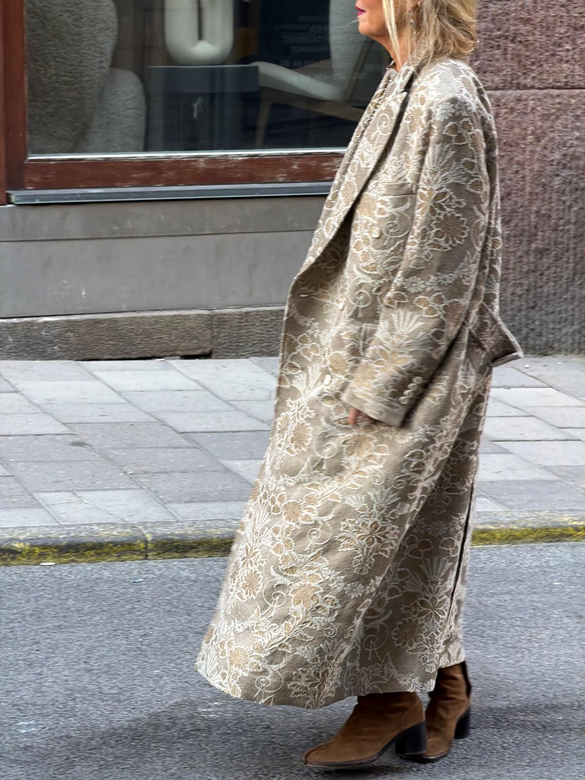Uma Wang Jacquard Norr Coat