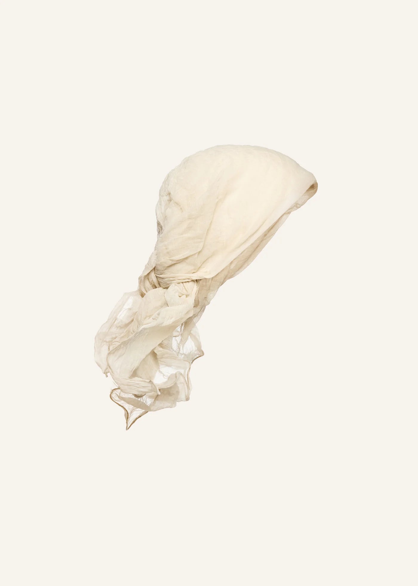 Magda Butrym Wired head scarf in cream