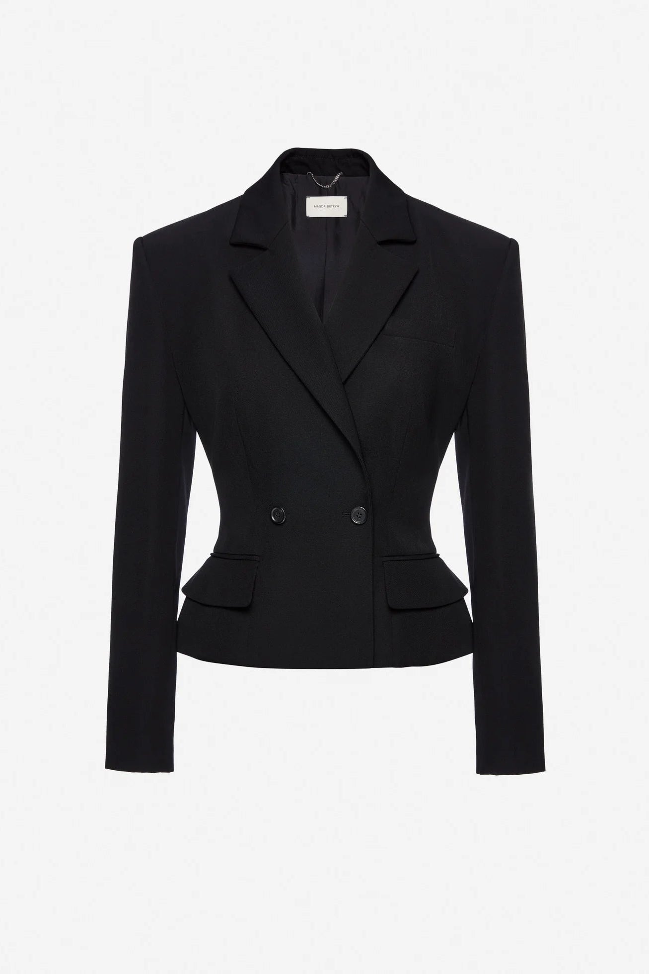 Magda Butrym Waist Jacket in Black