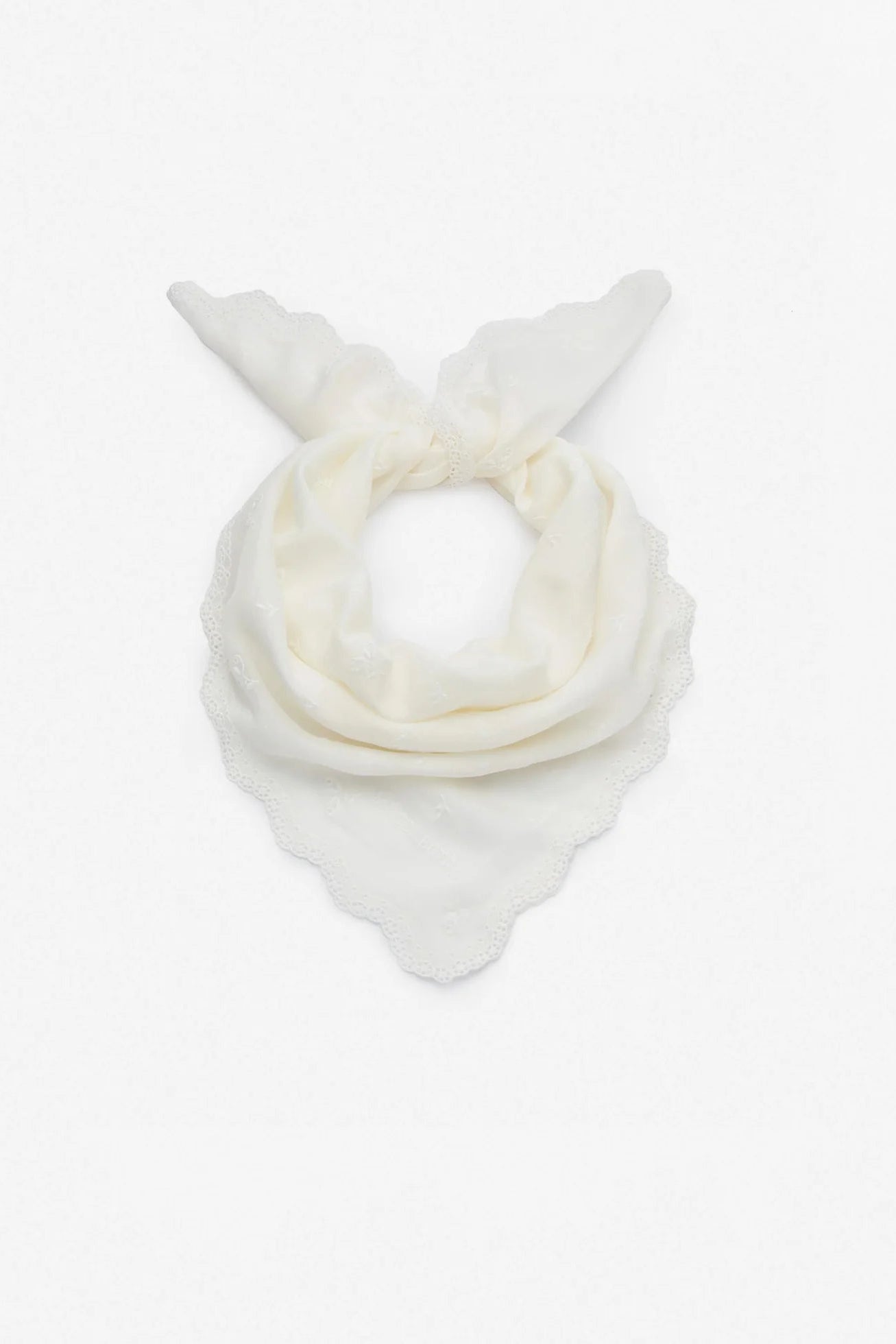 Magda Butrym Embroidered silk-blend square scarf