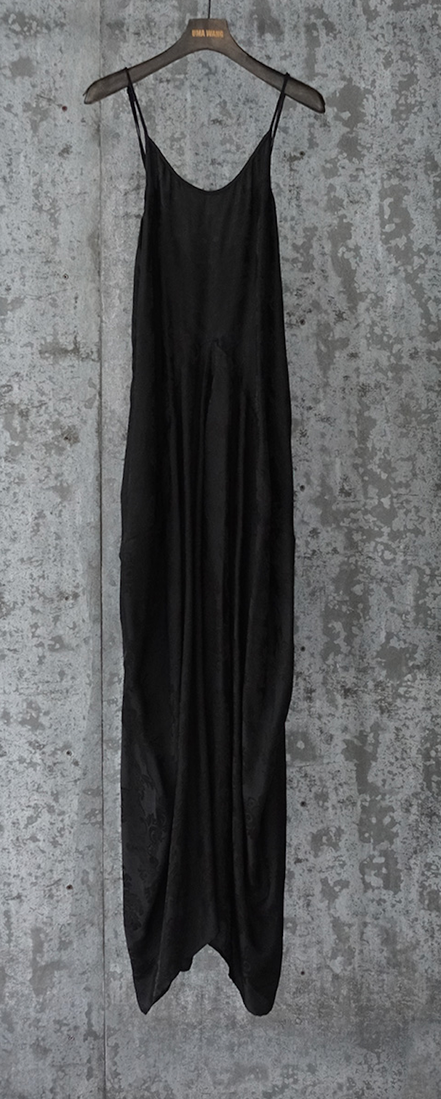 Uma Wang Adley jacquard dress (available in black and olive)