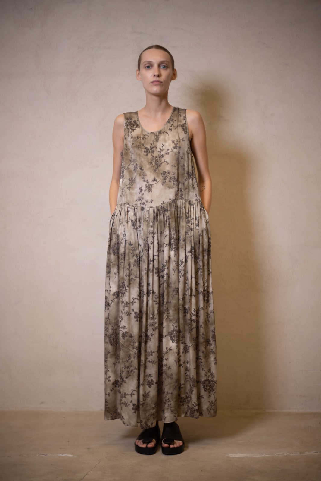 Uma Wang Tuscany silky dress