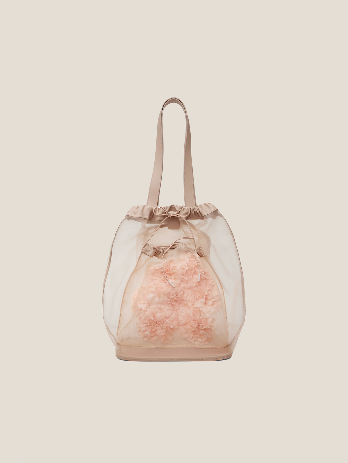 Simone Rocha Carnation Tote Nude