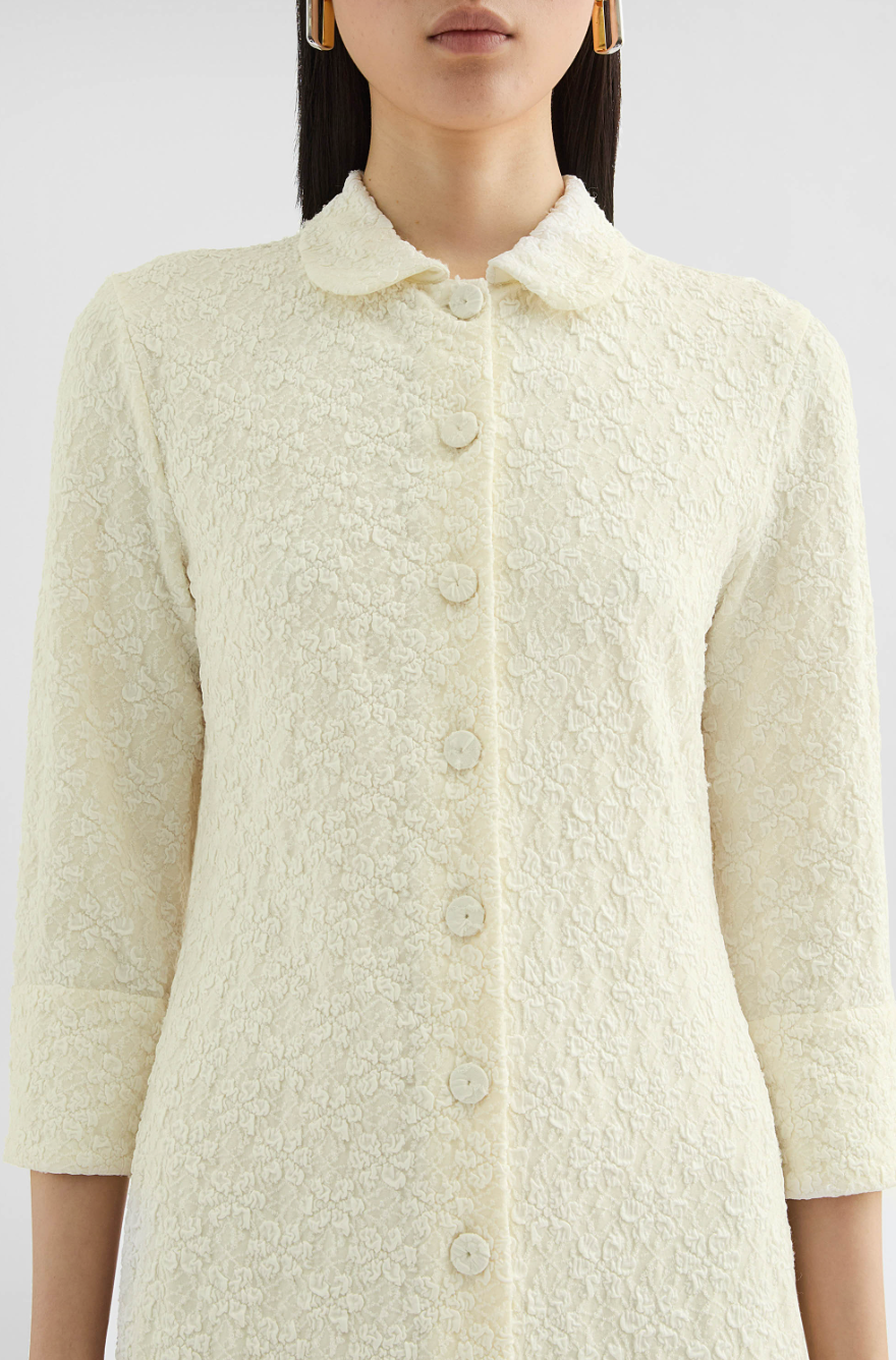 Jil Sander Viscose Gaufré Dress