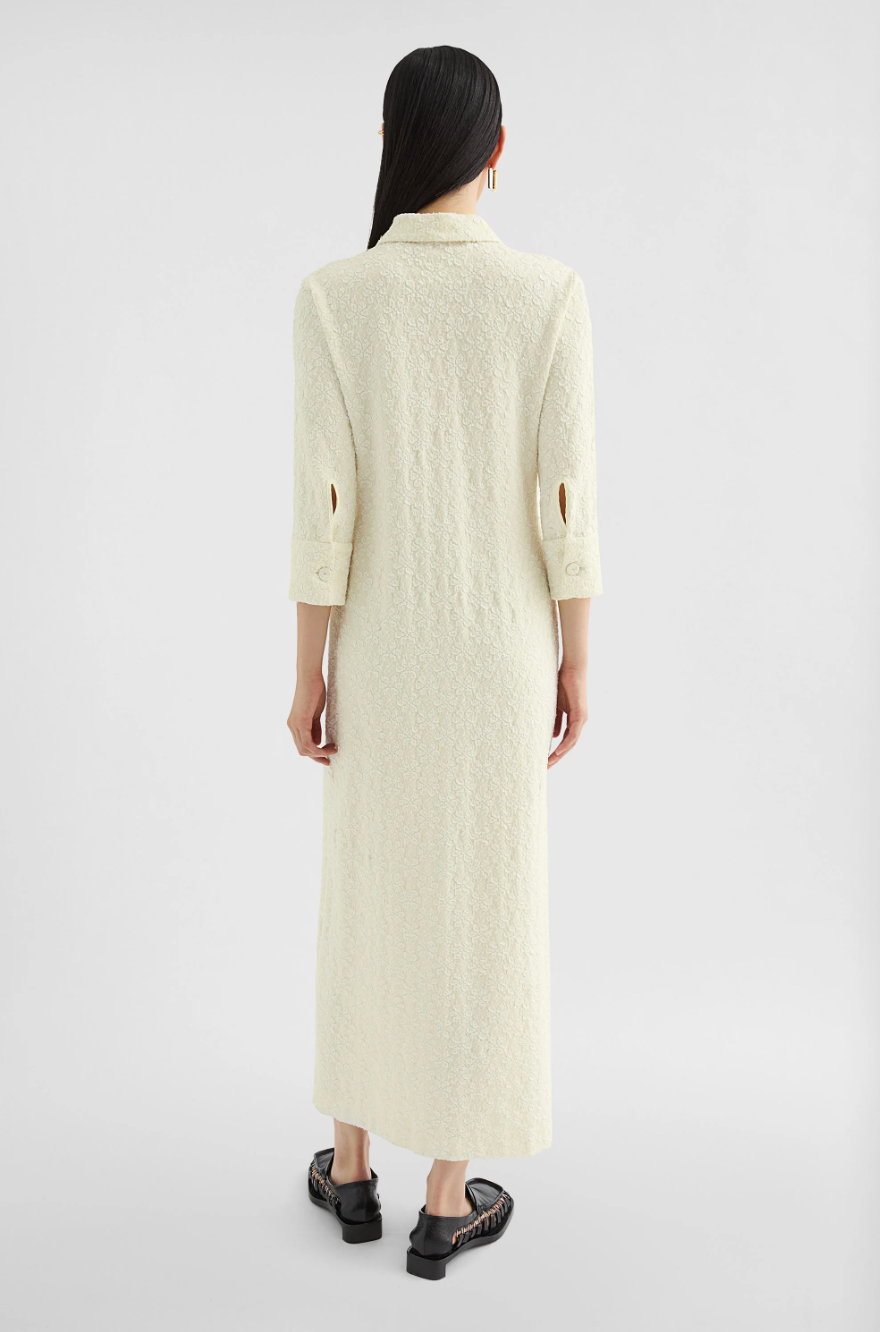 Jil Sander Viscose Gaufré Dress