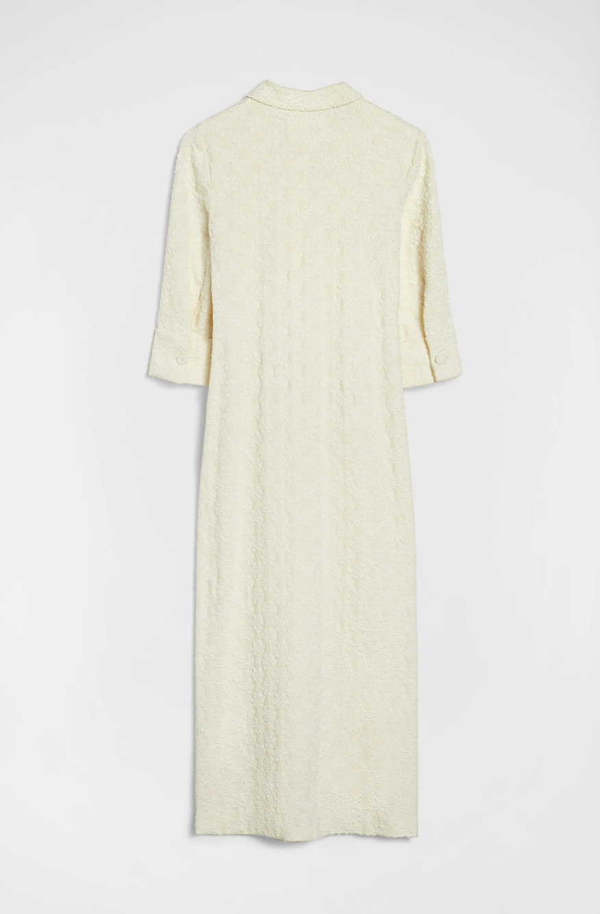 Jil Sander Viscose Gaufré Dress