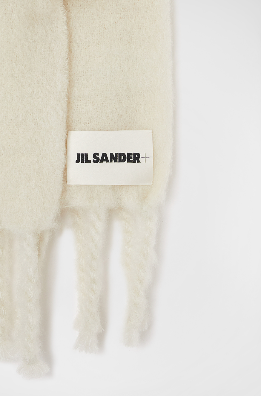 Jil Sander Scarf Off White – Rosens Stockholm