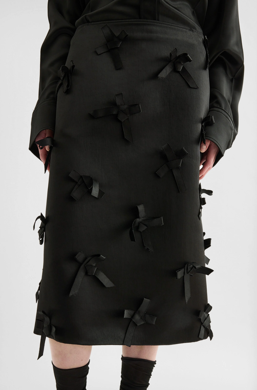 Jil Sander Satin Skirt