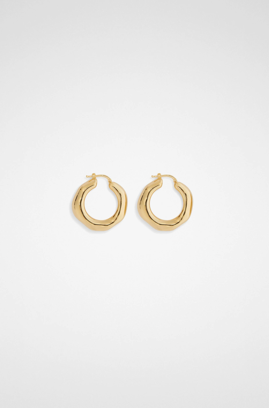 Jil Sander Handcrafted Hoops
