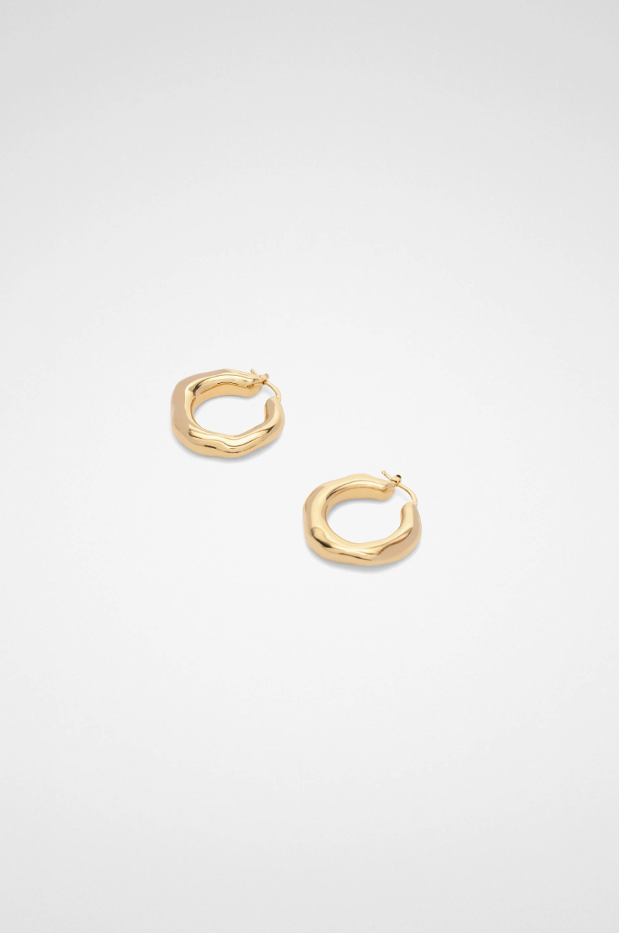 Jil Sander Handcrafted Hoops