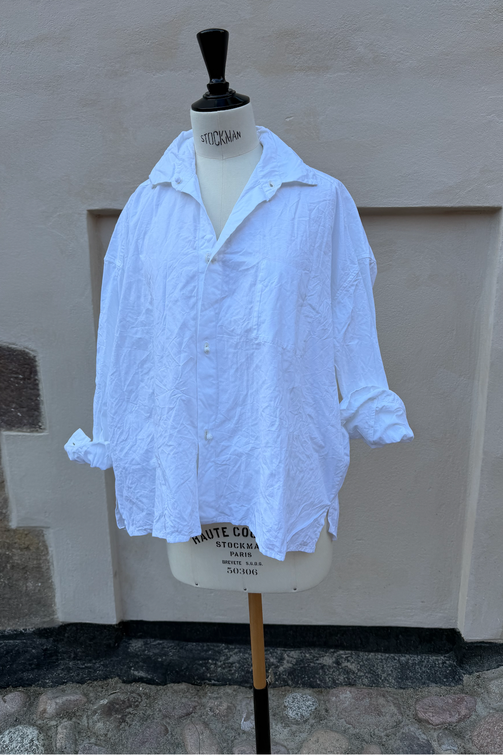 Daniela Gregis Spirito Cotton Shirt in White