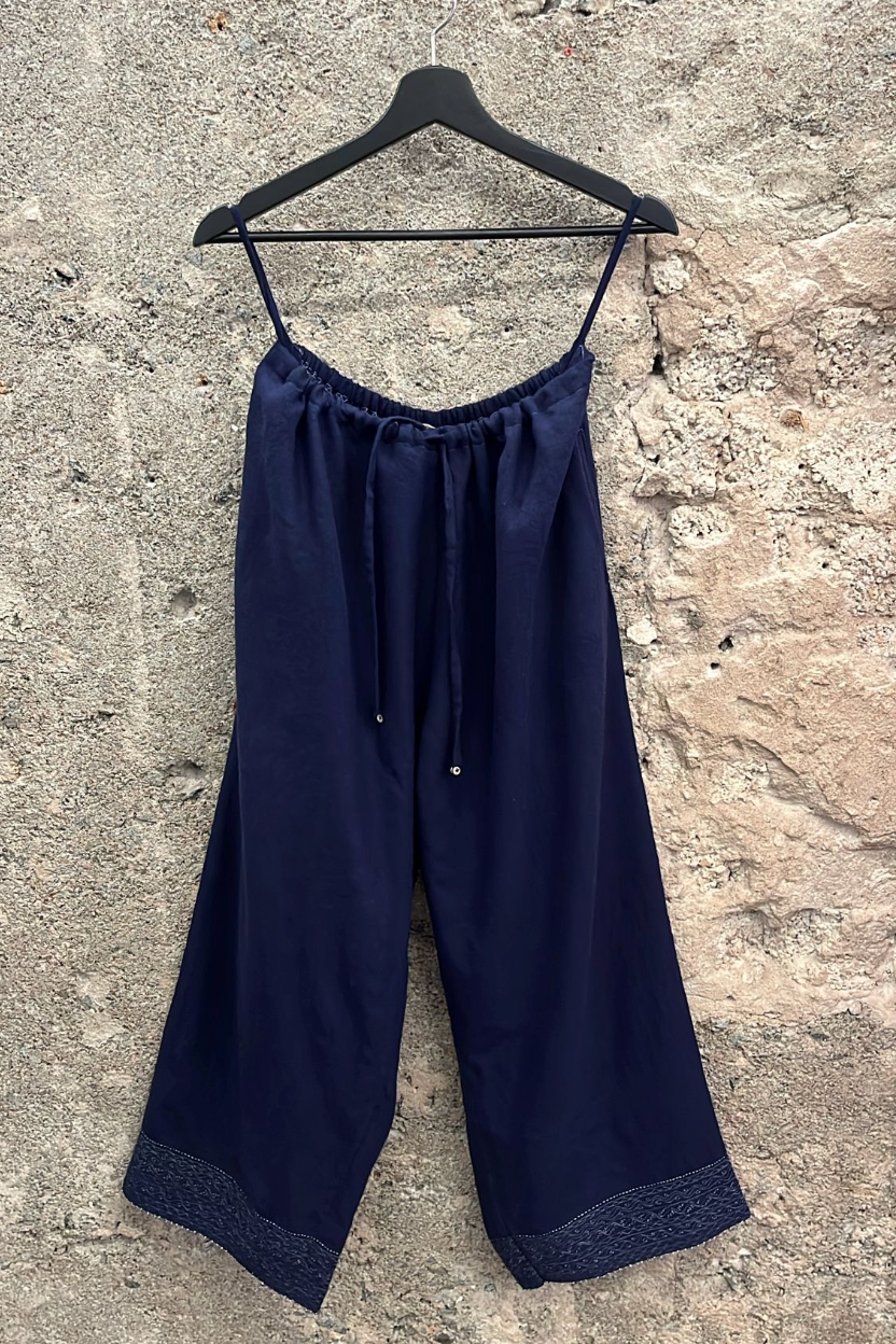 Pero Soft Navy Pants
