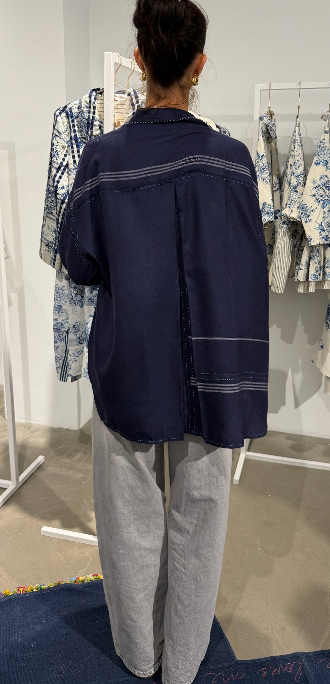 Pero Soft Balue Navy Shirt