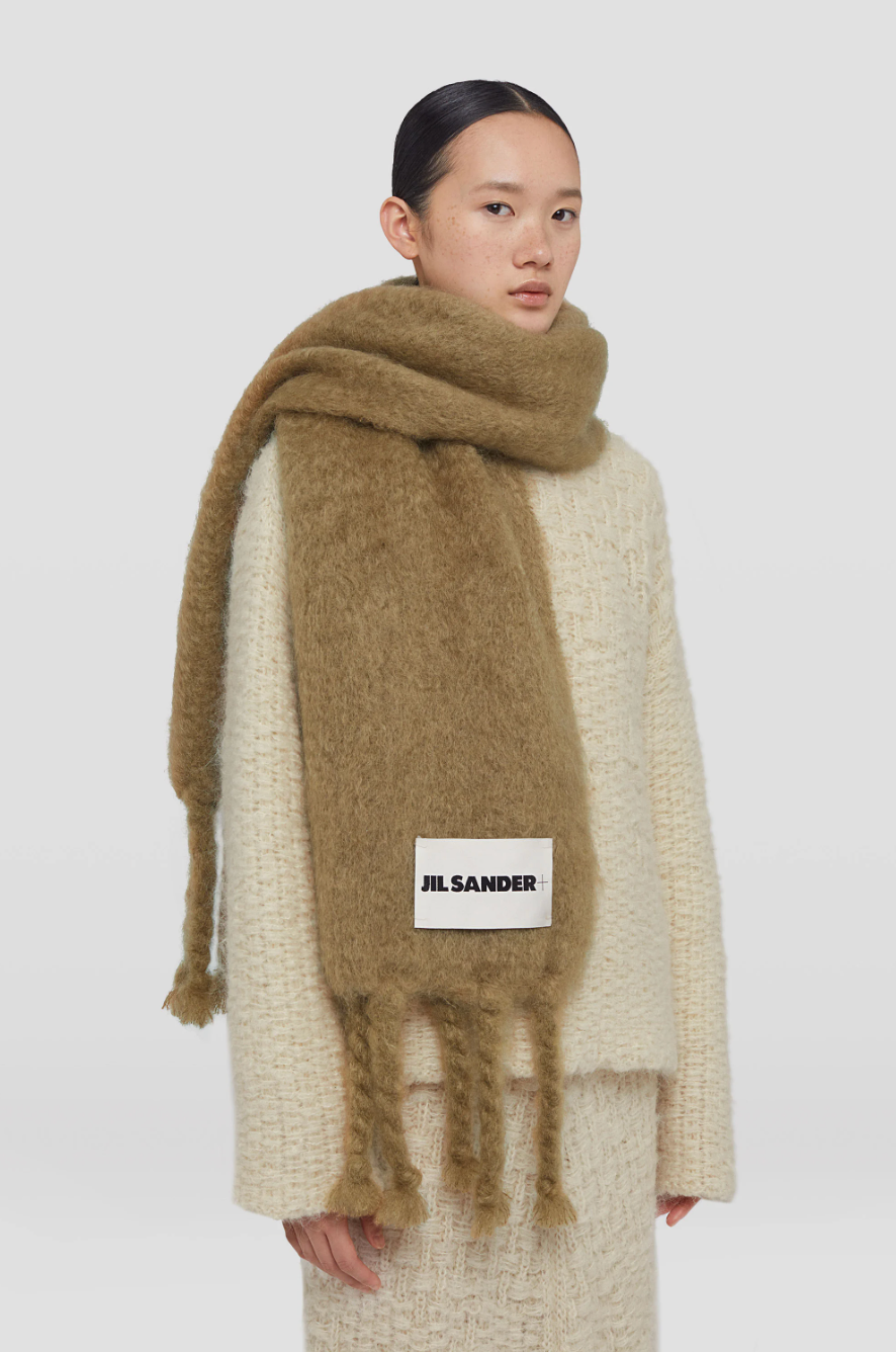 Jil Sander Scarf Beige