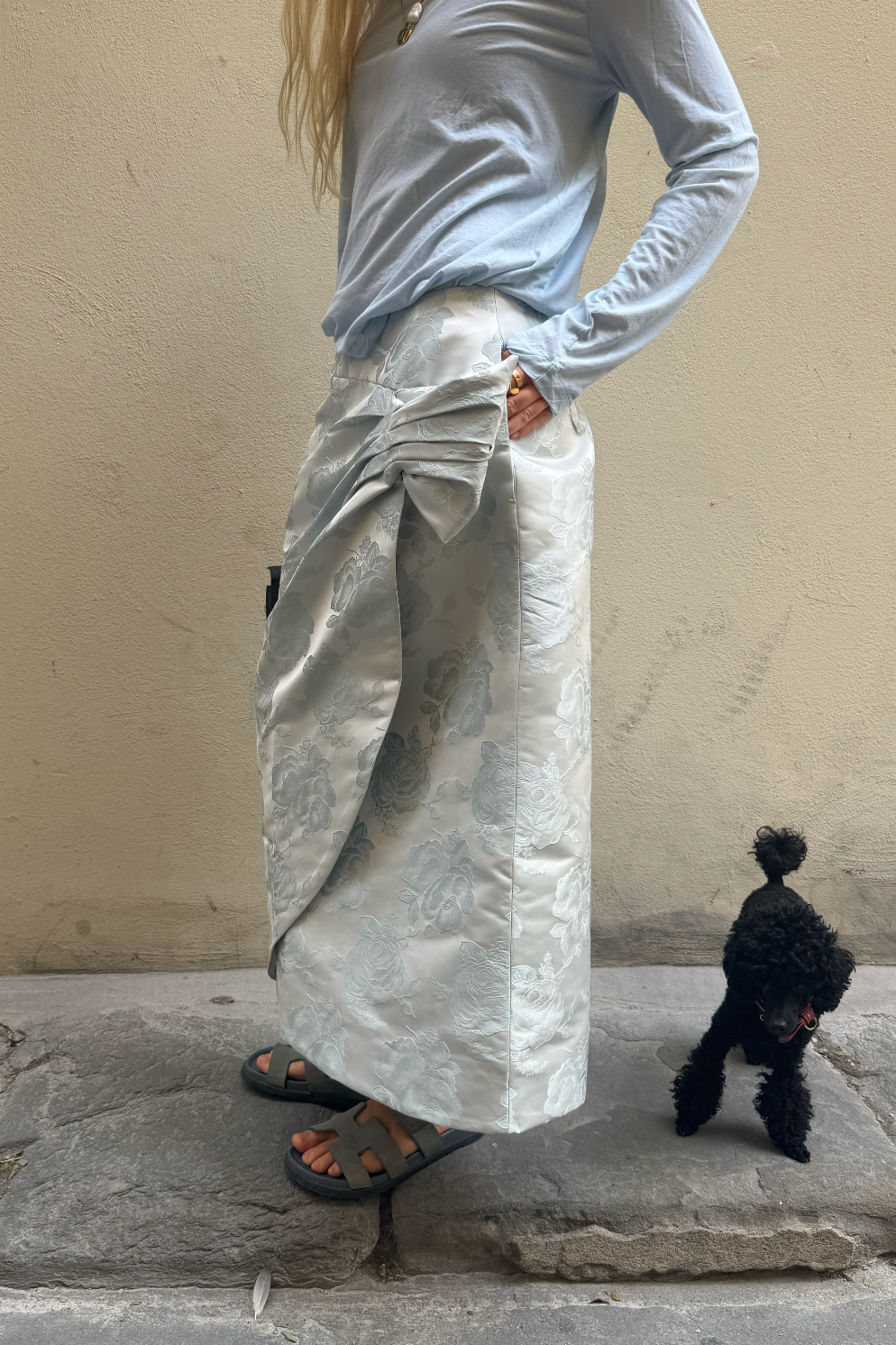 Simone Rocha Jacquard skirt