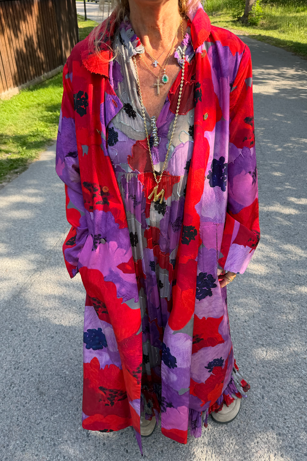 Pero Double Faced Silk Coat