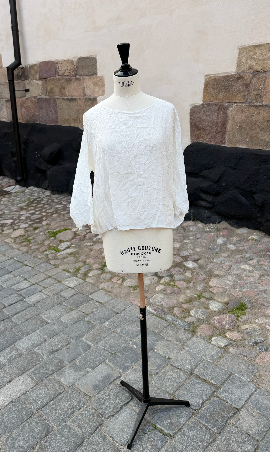 Daniela Gregis lil silk top White