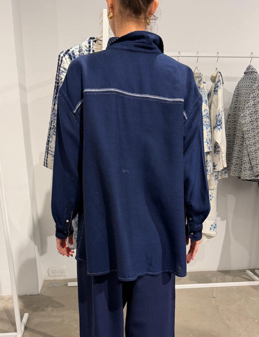 Pero Soft Neo Navy Shirt