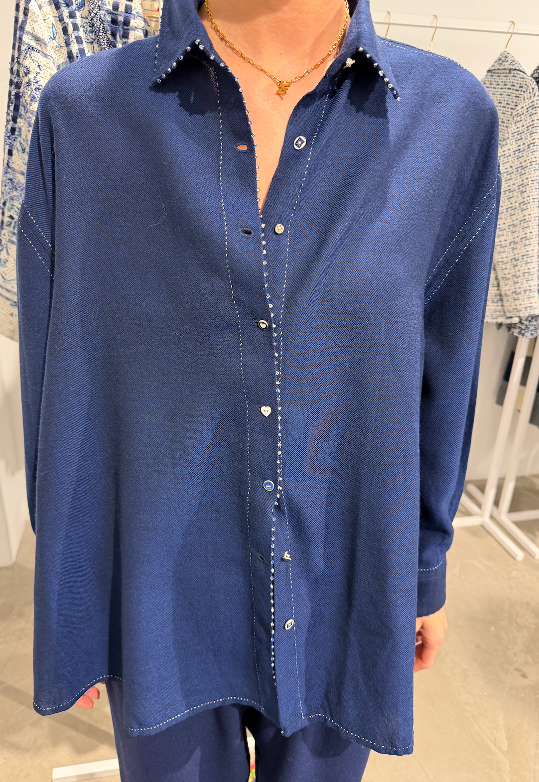 Pero Soft Neo Navy Shirt