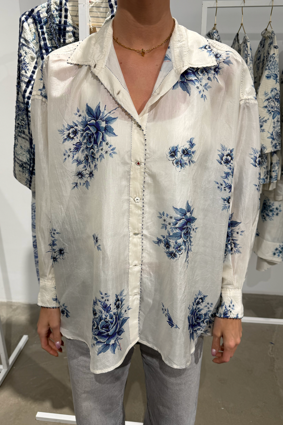 Pero Silk Tea Shirt