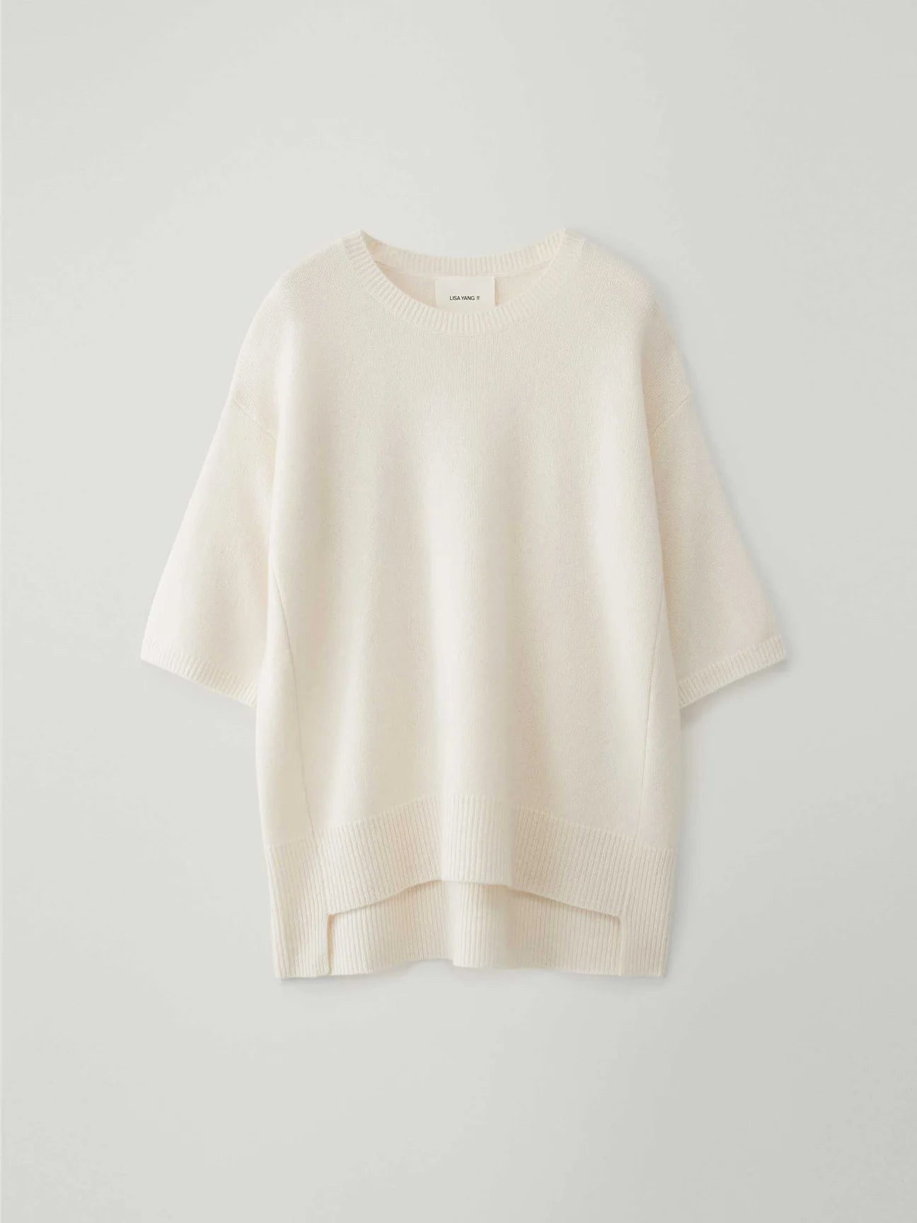 Lisa Yang Cashmere Top in Cream