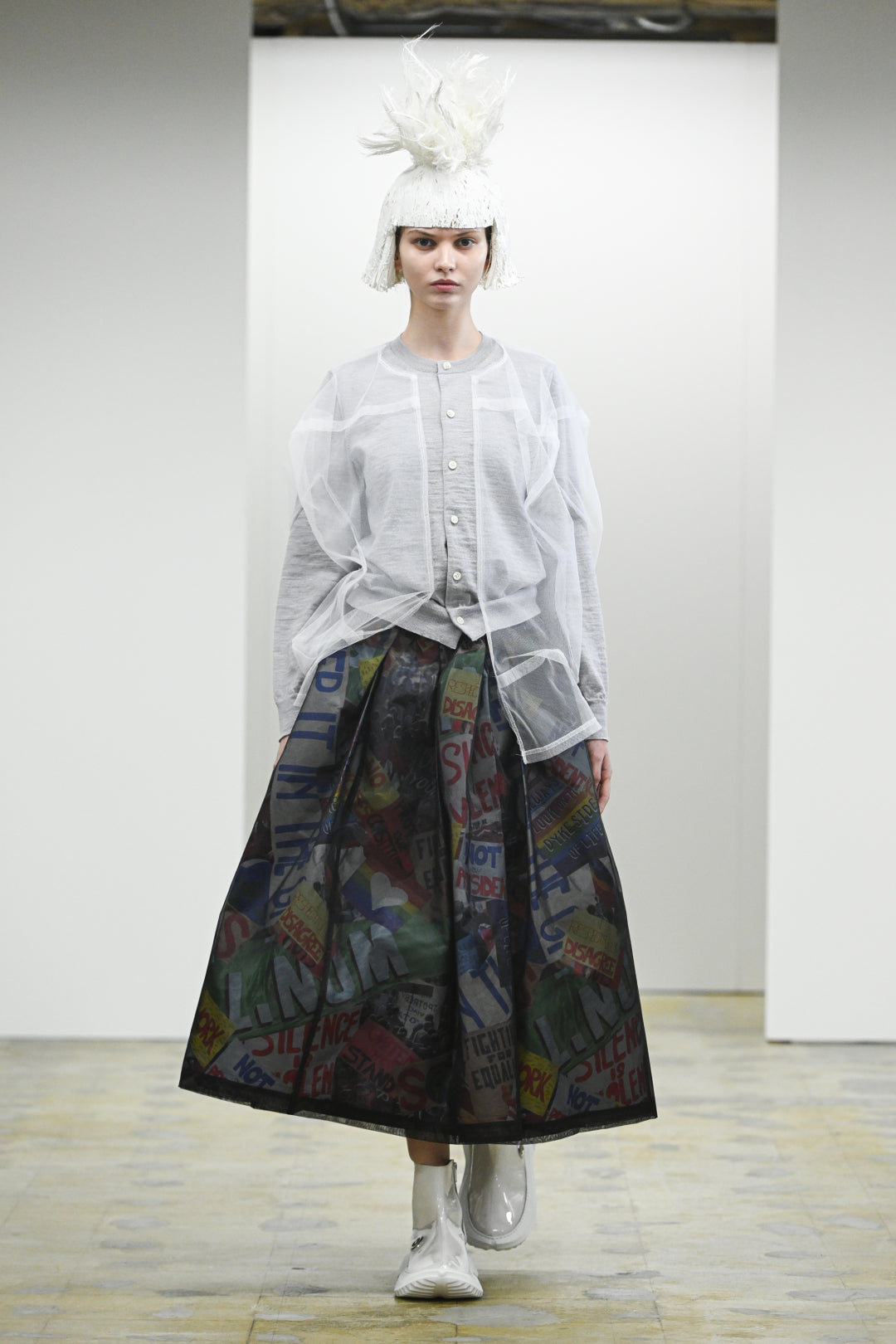 Comme des Garçons World skirt RUNWAY